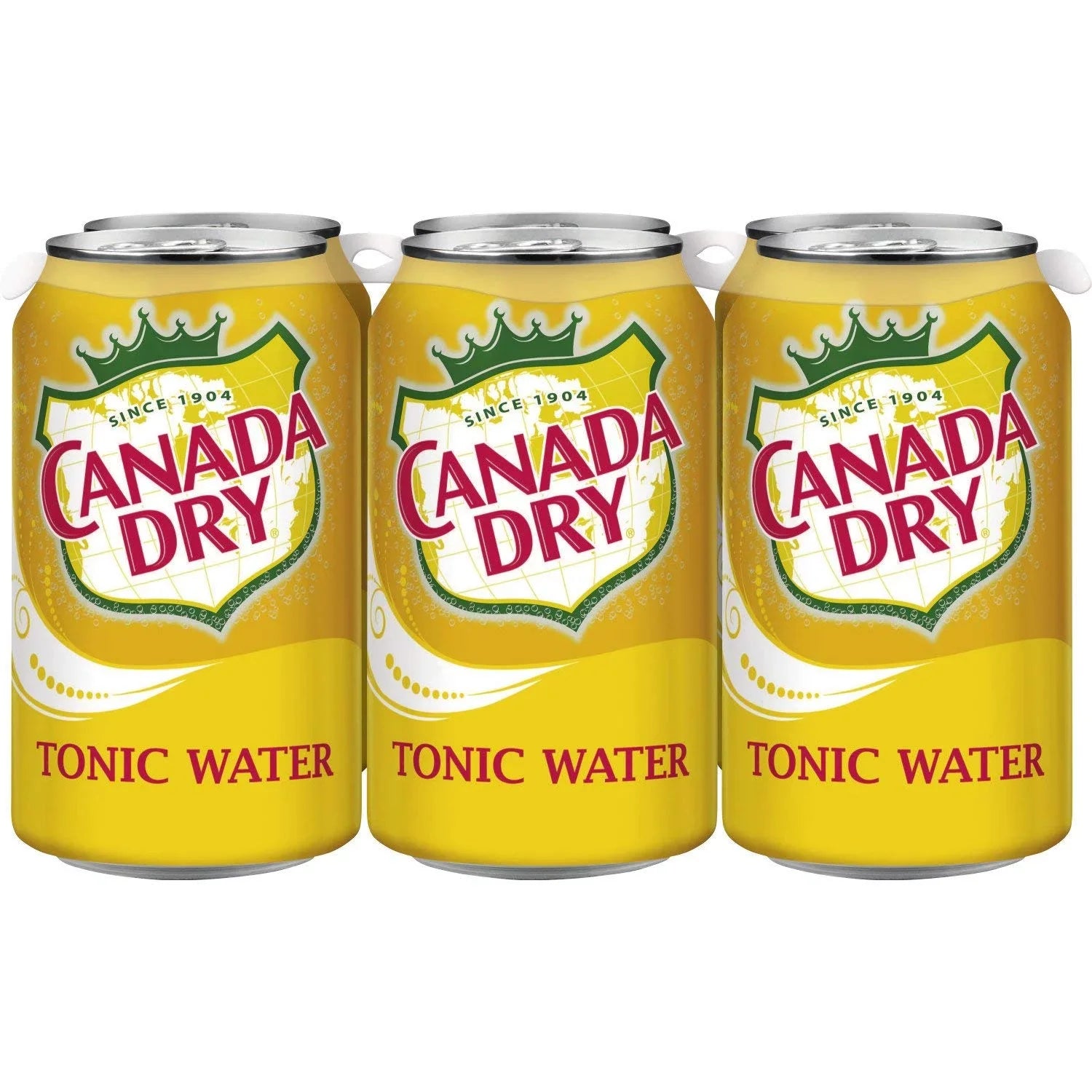 Canada Dry Tonic Water, 12oz Can (Pack of 18, Total of 216 Oz), All Natural Family Pack Drinks