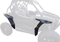 SuperATV Fender Flares Mud Guards for 2016|2020 Polaris RZR S 1000/2019|2020 RZR S4 1000|2 Front Flares, 2 Rear Flares|8.5" of Protection on Each Side vs. 4" Stock|FF-P-RZR-001#ASIN