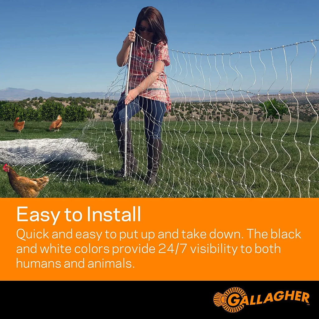 Gallagher A207015 48 in. All In 1 Poultry Netting