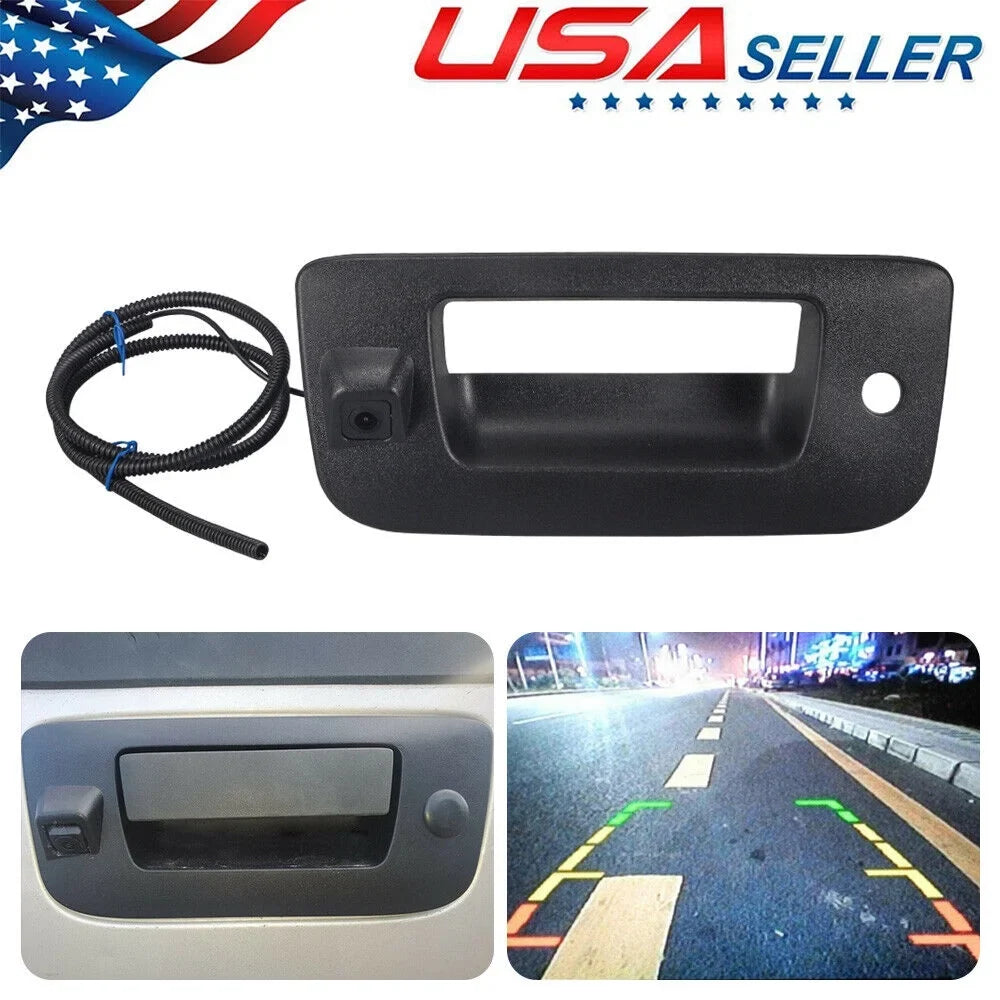 Paddsun For Chevy Silverado/GMC Sierra Rear View Backup Taiate Handle Camera 07-13