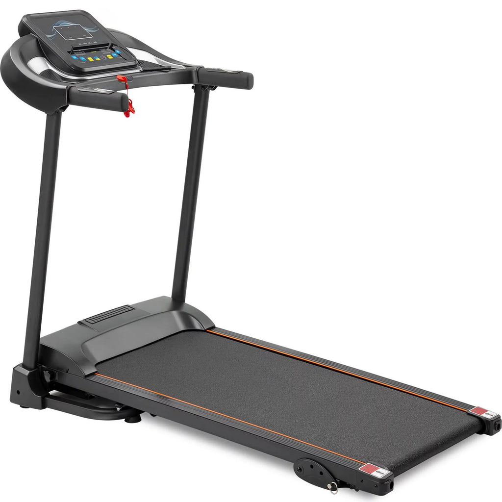 Compact Easy Folding Treadmill A Motorized Running and Jogging Machine Packed