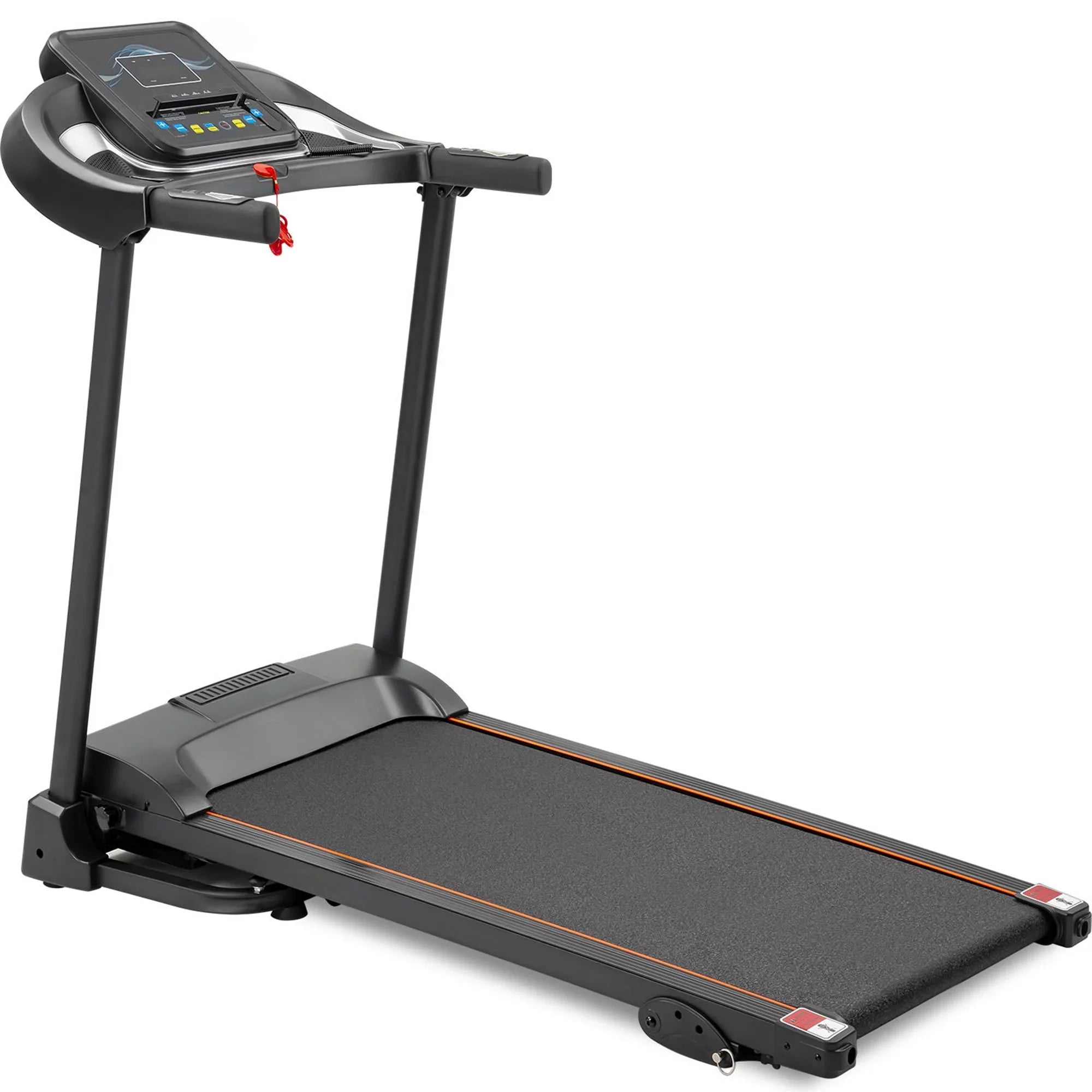 Compact Easy Folding Treadmill A Motorized Running and Jogging Machine Packed