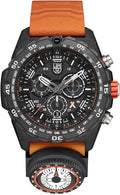 Luminox Bear Grylls Mens Watch Survival Master Series - 3749: 45mm Dark Stainless Steel Swiss Made 300 M Water Resistance
