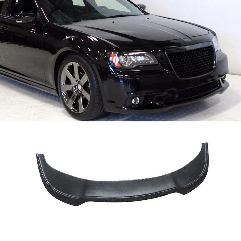 NINTE Front Bumper Lower Lip for 2015-2022 Chrysler 300 SRT Sedan Matte Ebony