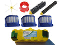 iRobot Roomba 620 Battery, Filter, Bristle Brush, Beater Brush , 6-Arm Brush and Tool - Kit Includes 1 Battery, 3 AeroVac Filter, 1 Bristle Brush, 1 Beater Brush , 1 6-Arm Brush and 1 Tool