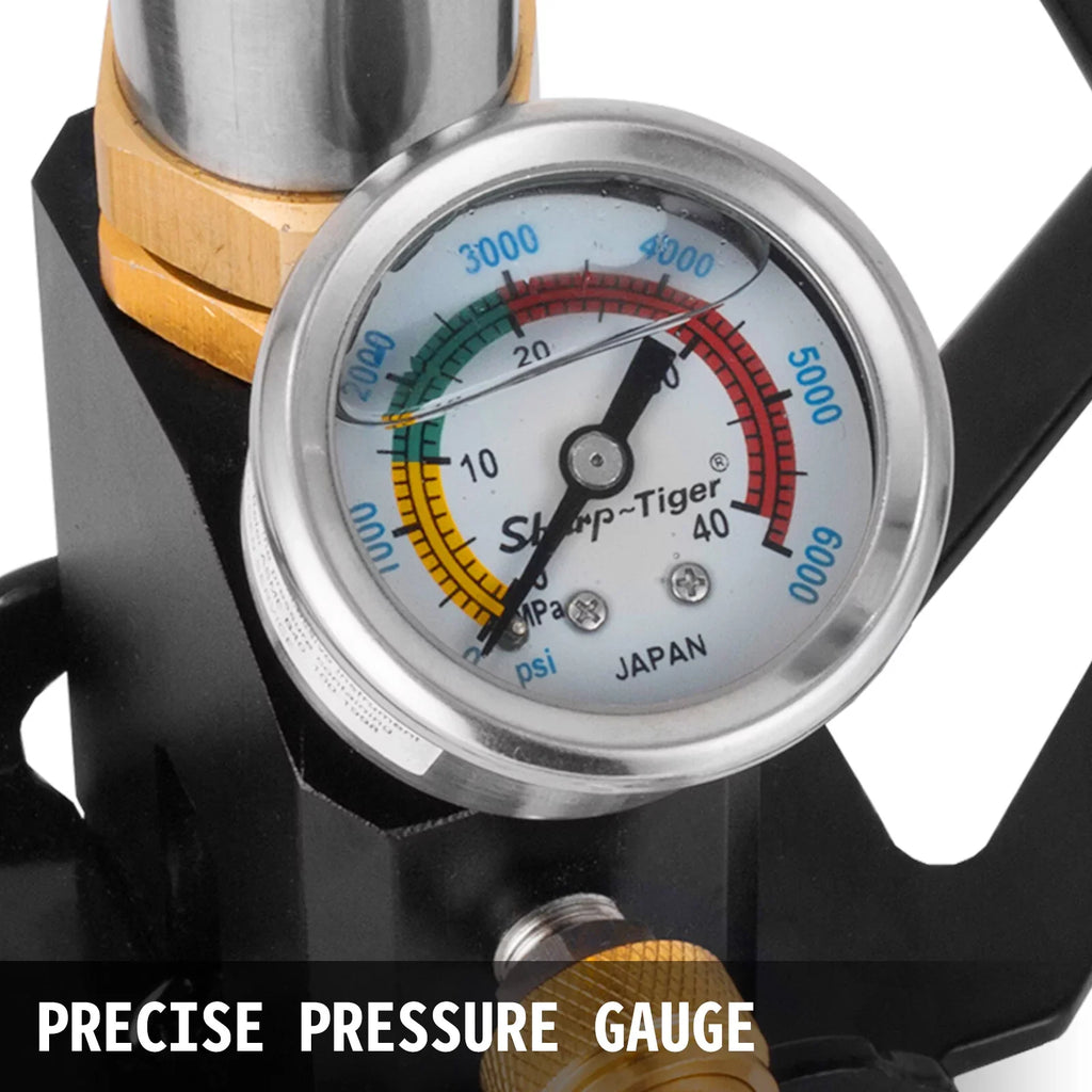 BENTISM 3 Stage PCP Air Gun Rifle Filling Stirrup Pump Hand Pump 4500PSI Charging Jet New