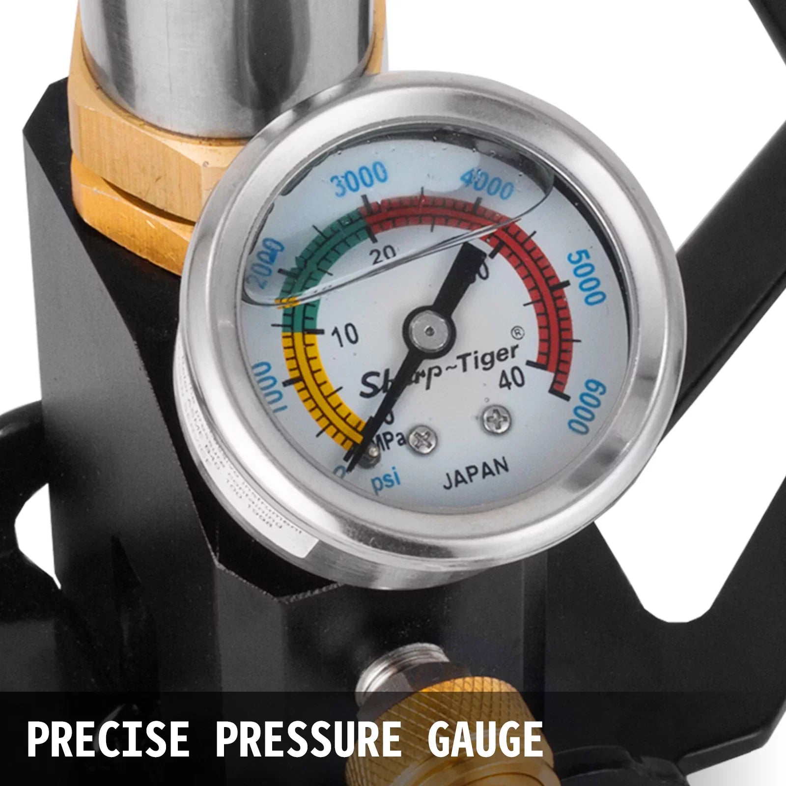 BENTISM 3 Stage PCP Air Gun Rifle Filling Stirrup Pump Hand Pump 4500PSI Charging Jet New