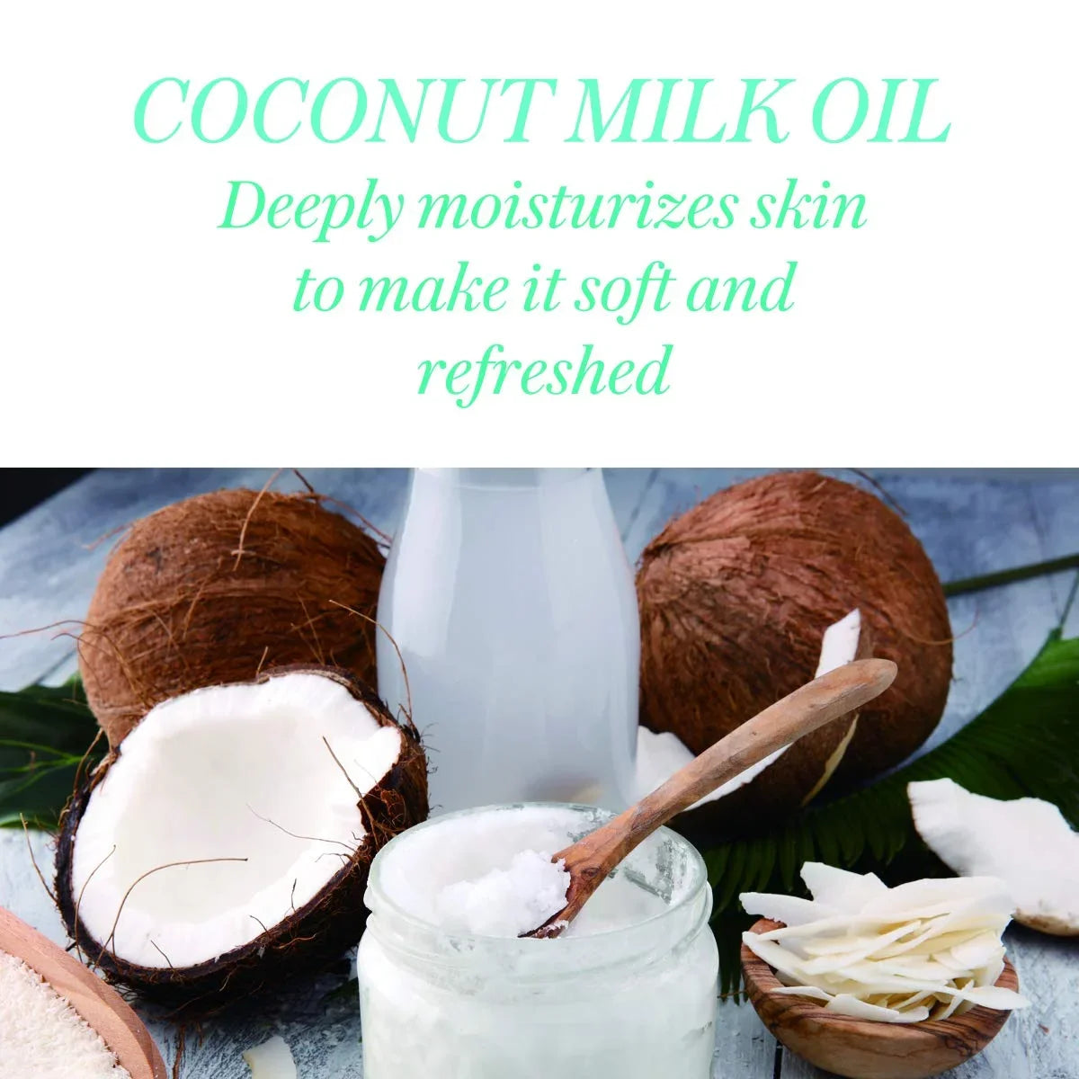 Luseta Coconut Milk Body Wash, Gentle Soap-Free for Dry Skin 33.8oz