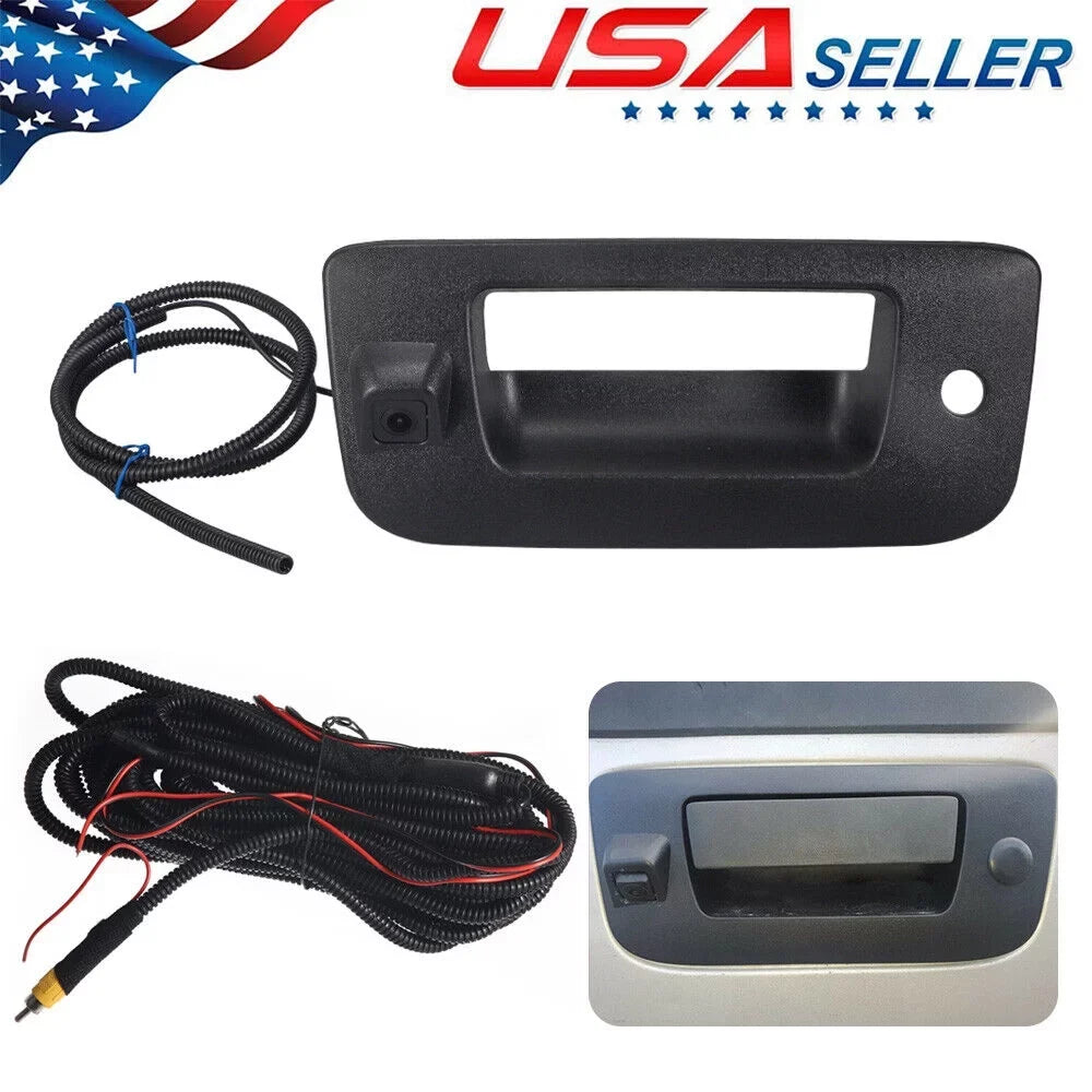 Paddsun For Chevy Silverado/GMC Sierra Rear View Backup Taiate Handle Camera 07-13