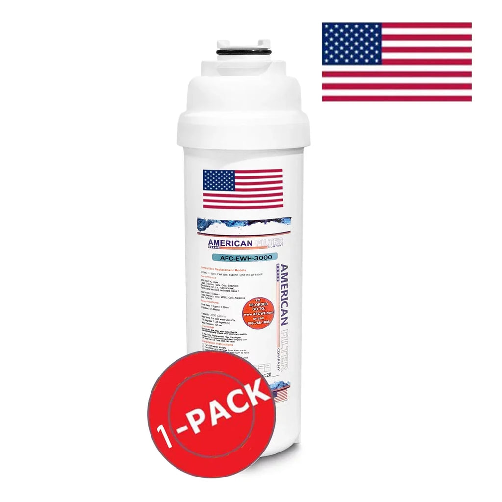 AFC Brand , Water Fountain Filter , Model # AFC-EWH-3000 , Compatible with WaterSentry® HACG8BLPV-NF - 1 Filters - Made in U.S.A.