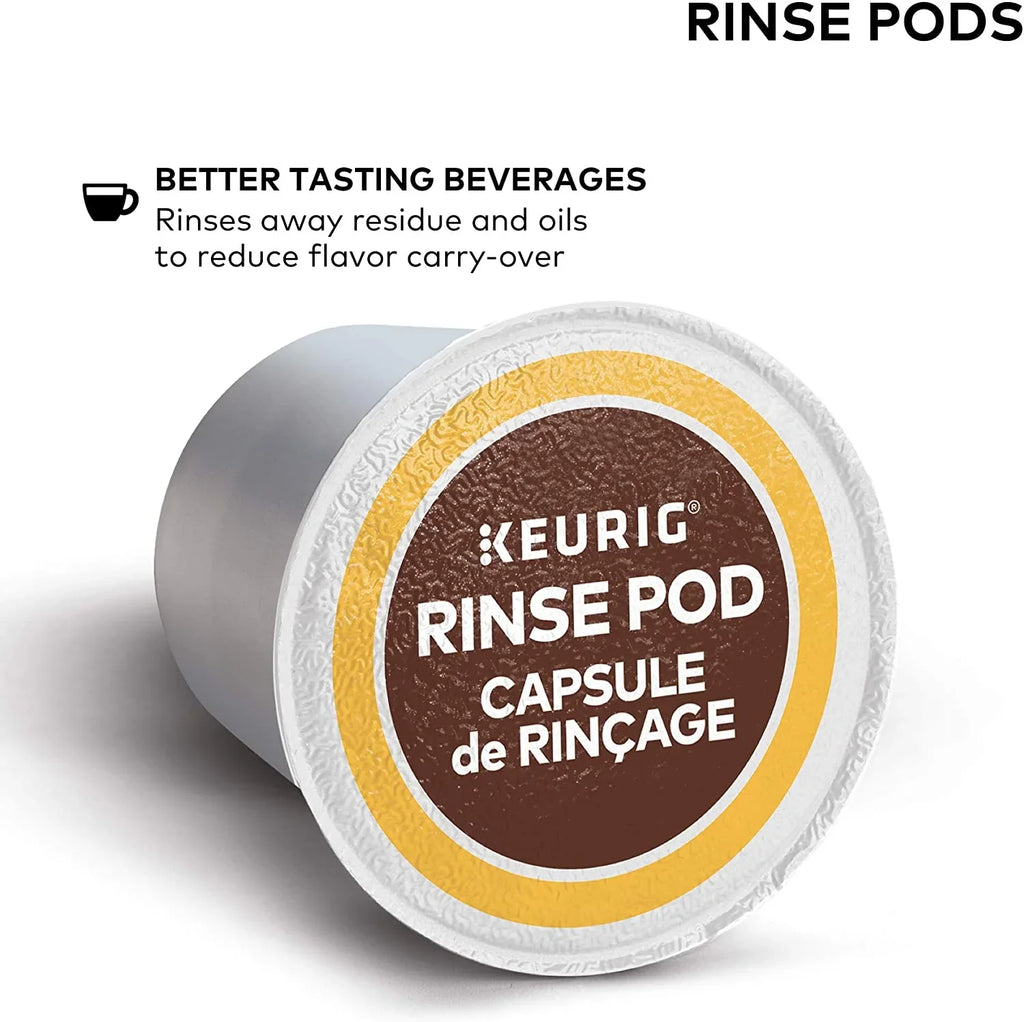 Rinse Pods, Reduces Flavor Carry Over, Compatible with Classic/1.0 & 2.0 K-Cup Pod Coffee Makers, 10 Count (Pack of 6)