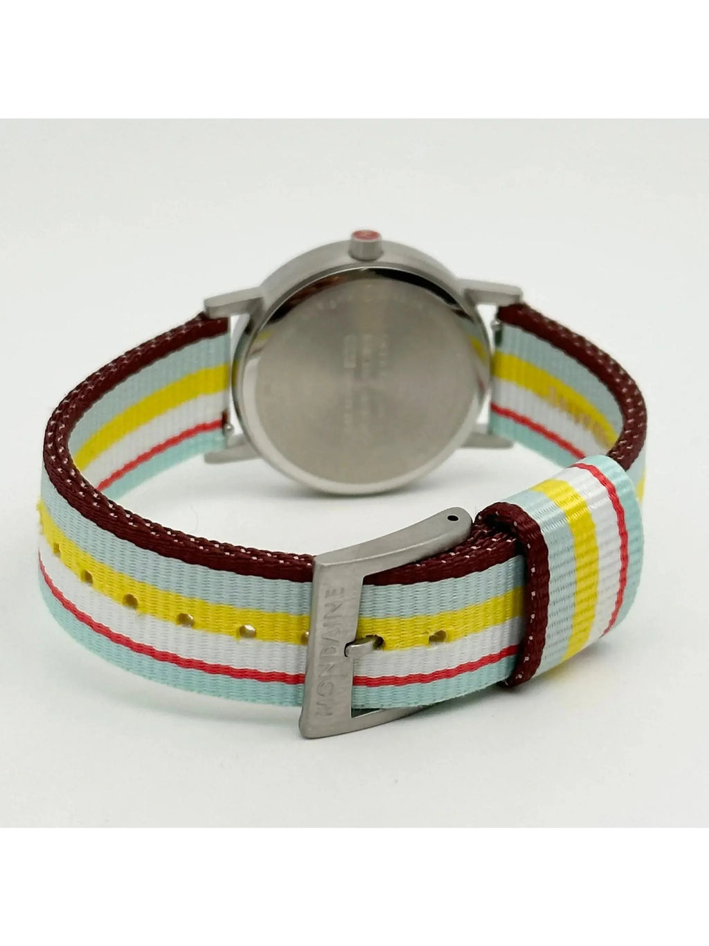 Mondain Swiss Railways Steel 30mm White Dial Ladies Watch A660.30360.16SBK