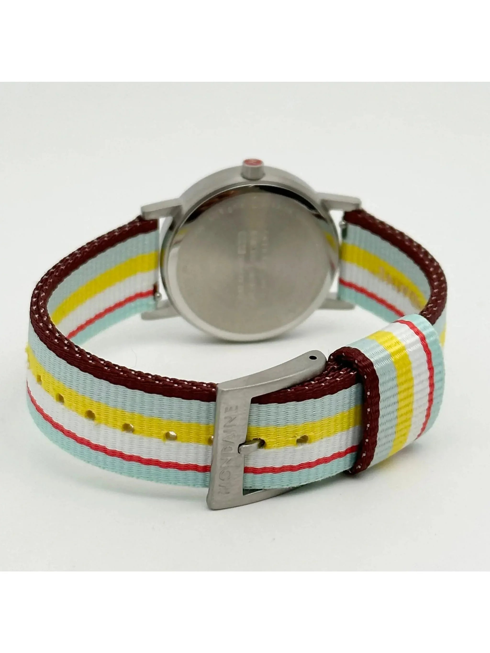 Mondain Swiss Railways Steel 30mm White Dial Ladies Watch A660.30360.16SBK