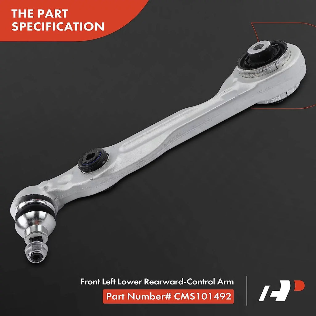 A-Premium Front Left Rearward Lower Control Arm, with Ball Joint & Bushing, Compatible with Mercedes-Benz S450 2018-2019, S550 2014-2017, S550e 2015-2017, S560 2018-2019, S63 AMG 2015-2017