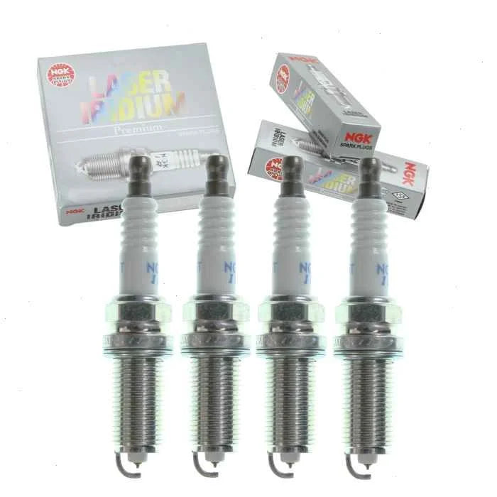 4 pc NGK Laser Iridium Spark Plugs compatible with Camry 2.5L L4 2010-2017