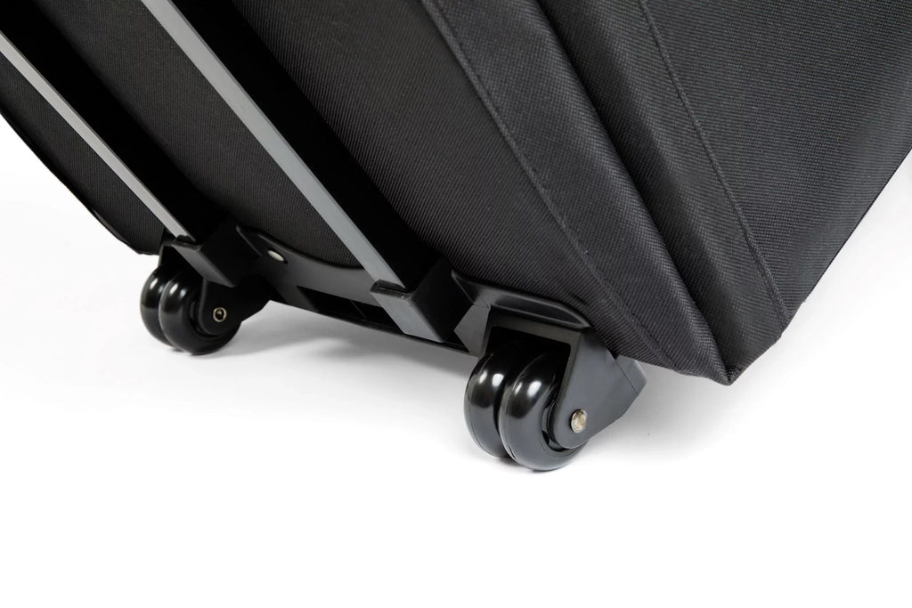 J.L. Childress Wheelie Car Seat Travel Bag and Carrier with Wheels, Dark
