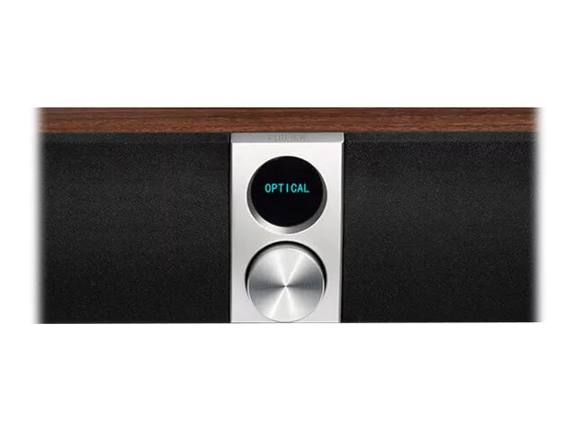 Edifier S50DB - Sound bar - wireless - Bluetooth - 88 Watt - 2-way - dark walnut (grille color - Ebony