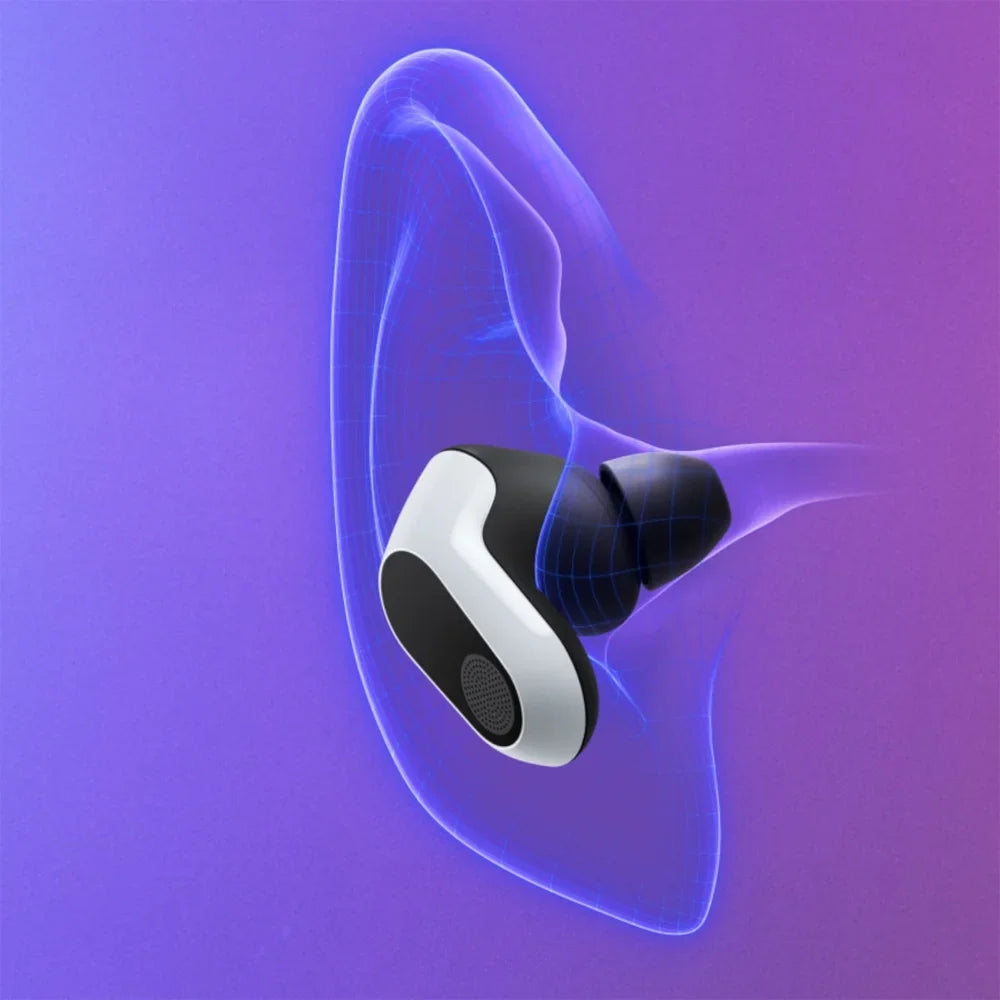 WFG700N/W INZONE Buds Truly Wireless Noise Cancelling Gaming Earbuds, White Bundle with 2 YR CPS Enhanced Protection Pack and Audio Essentials Software