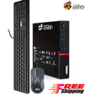Pre-Owned M600 Desktop Tiny Computer Mini PC Pentium upto 2.64GHz Processor 4GB RAM 256GB SSD Wifi Adapter Bto KB & Mouse Windows 10 (Refurbished)