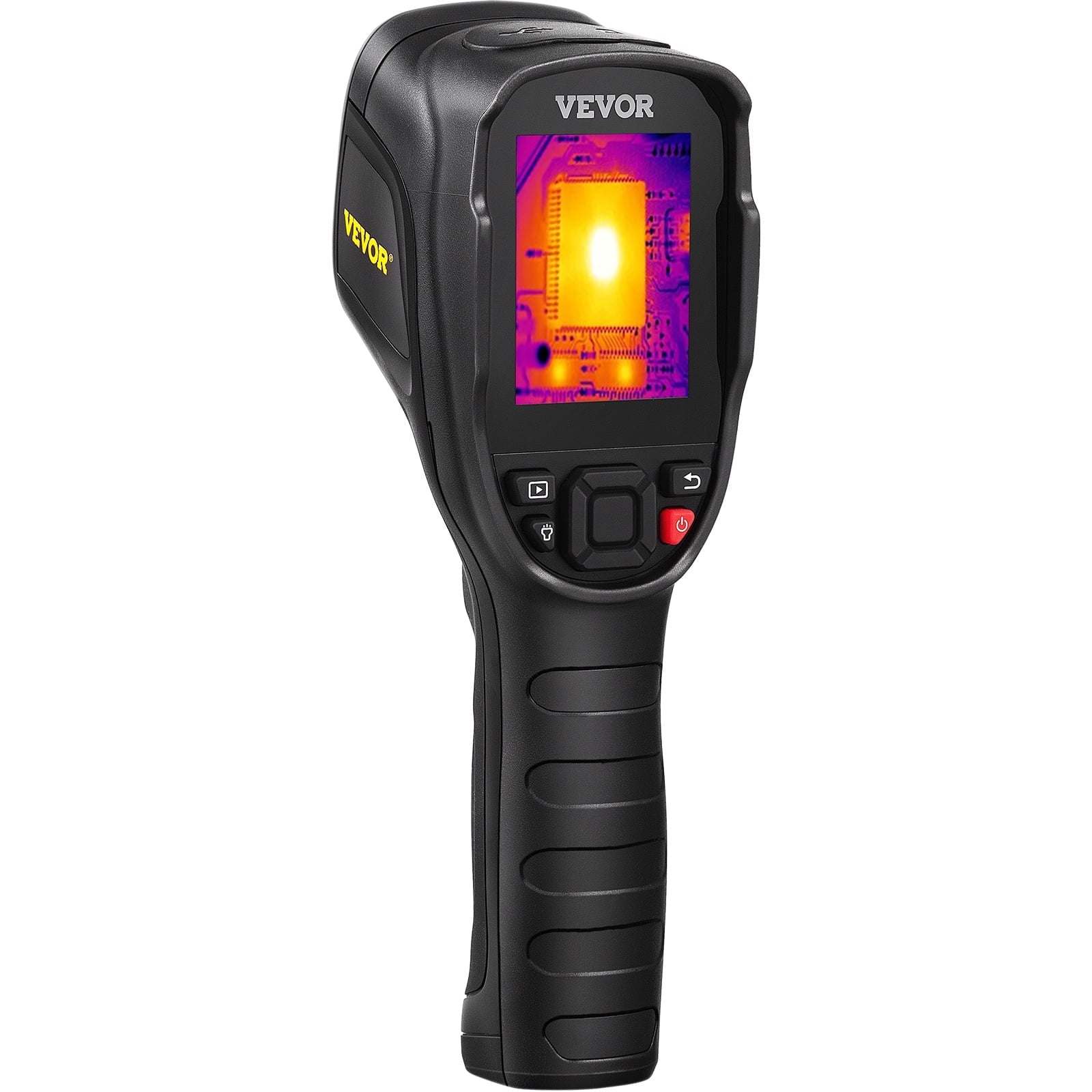 VEVOR Thermal Imaging Camera, 240x180 IR Resolution with 2MP Visual Camera, 20Hz Refresh Rate Infrared Camera with -4℉~1022℉ Temperature Range, 64G Built-in SD Card and Rechargeable Li-ion Battery
