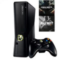 Pre-Owned Xbox 360 4gb Console Call of Duty Ebony Ops 1 and 2 Bundle