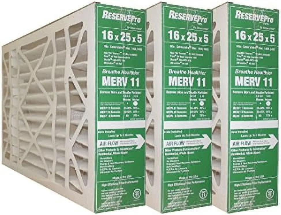 Reservepro 4541 (Old #4511) 16"X25"X5" Air Filter-Actual Size= 15 5/8 X 24 3/16 X 4 15/16-6FM1625