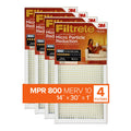 Filtrete 14x30x1 Air Filter, MPR 800 MERV 10, Micro Particle Reduction, 4 Filters