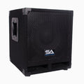 Seismic Audio Powered 10" Pro Audio Subwoofer Cabinet PA DJ PRO Audio Band Speaker New 500W - Really-Mini-Tremor