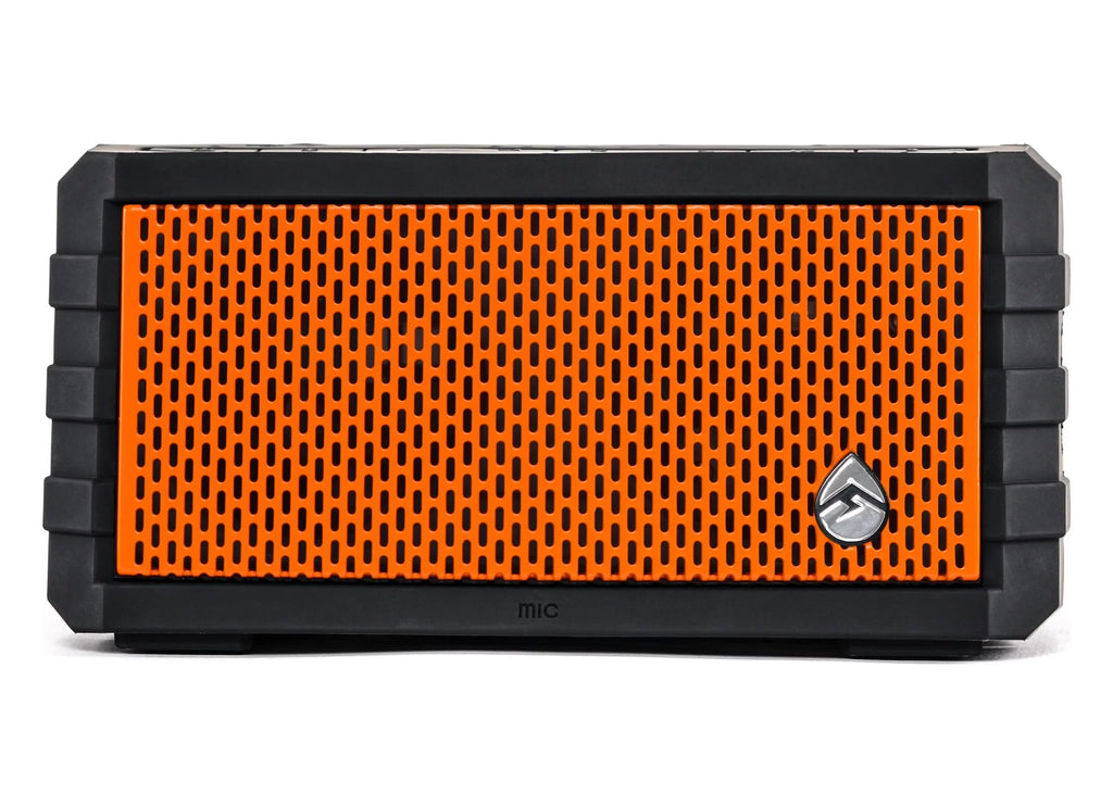 EcoXGear Sol Jam Ebony Solar Panel 5" x 6" x 3.1" Waterproof, Bluetooth Speaker