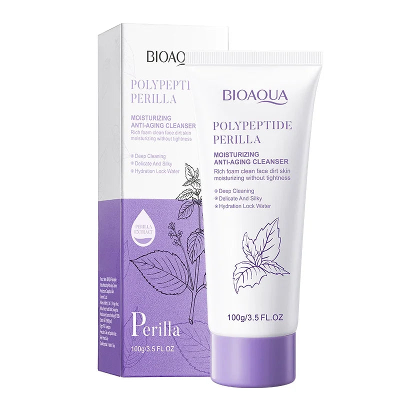 Polypeptide Perilla Extract Facial Skin Care Sets & Kits - Comprehensive 5Pcs Skincare Kit for Women