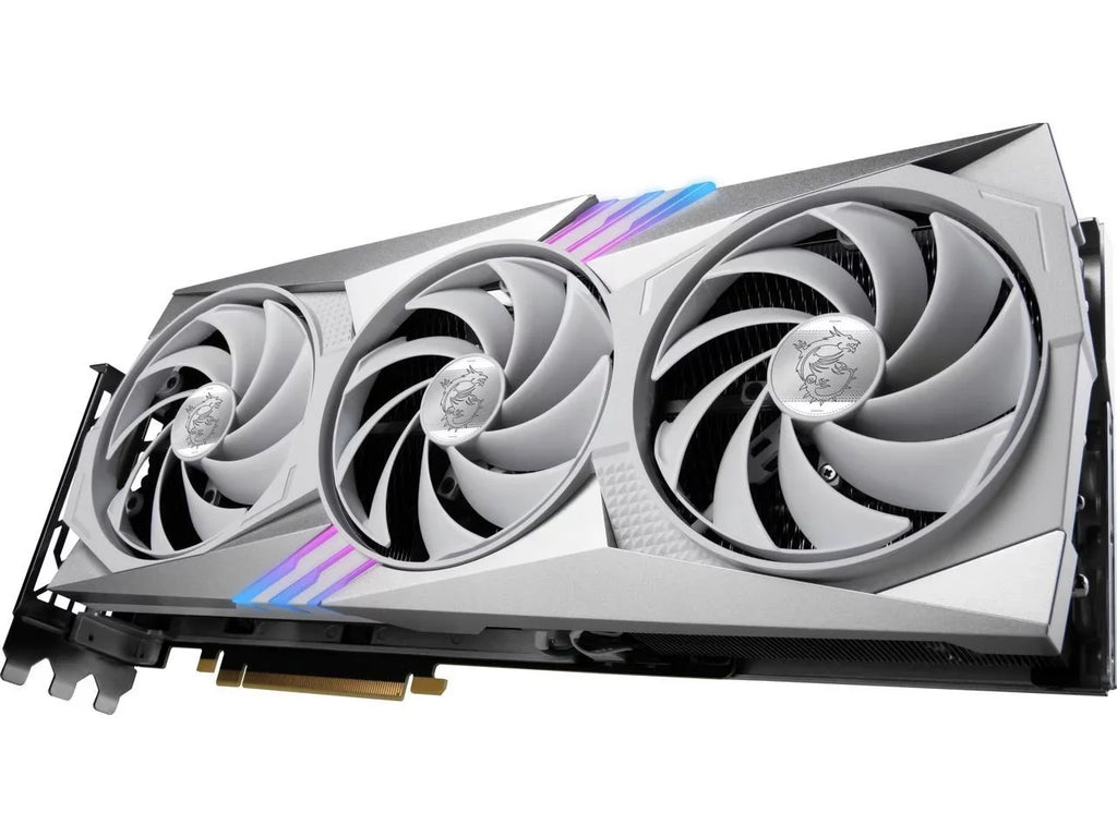 MSI Gaming (MSI) GeForce RTX 4070 Ti GGDR6X 12GB PCI-E 4.0 RTX 4070 Ti GAMING X TRIO WHITE 12G