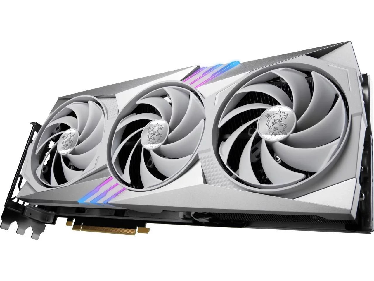 MSI Gaming (MSI) GeForce RTX 4070 Ti GGDR6X 12GB PCI-E 4.0 RTX 4070 Ti GAMING X TRIO WHITE 12G