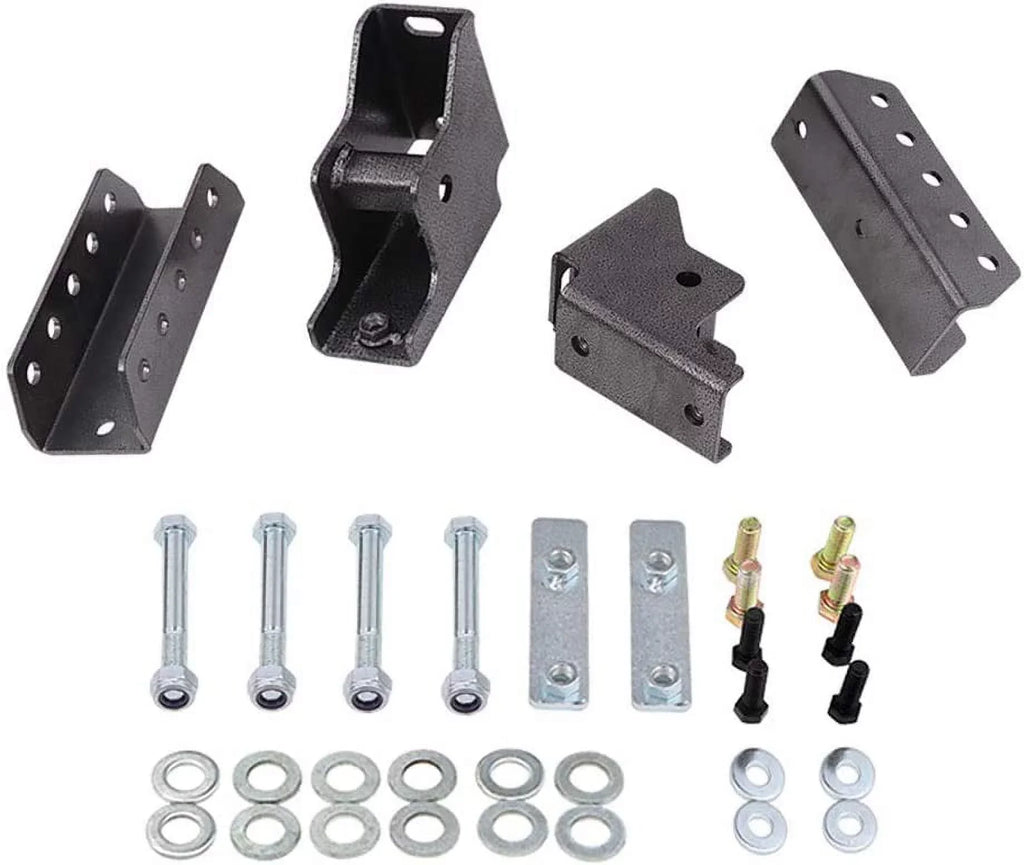 ELITEWILL 1.5" Rear Shackle Relocation Kit Fit for 1984-2001 Jeep Cherokee XJ | 1117