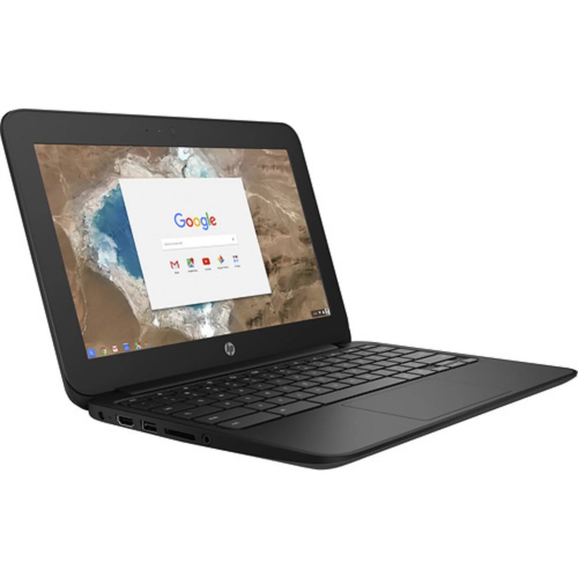 Restored Chromebook 11 G5 Laptop Computer, 1.60 GHz Celeron, 4GB DDR3 RAM, 16GB SSD Hard Drive, Chrome, 11" Screen (Refurbished)