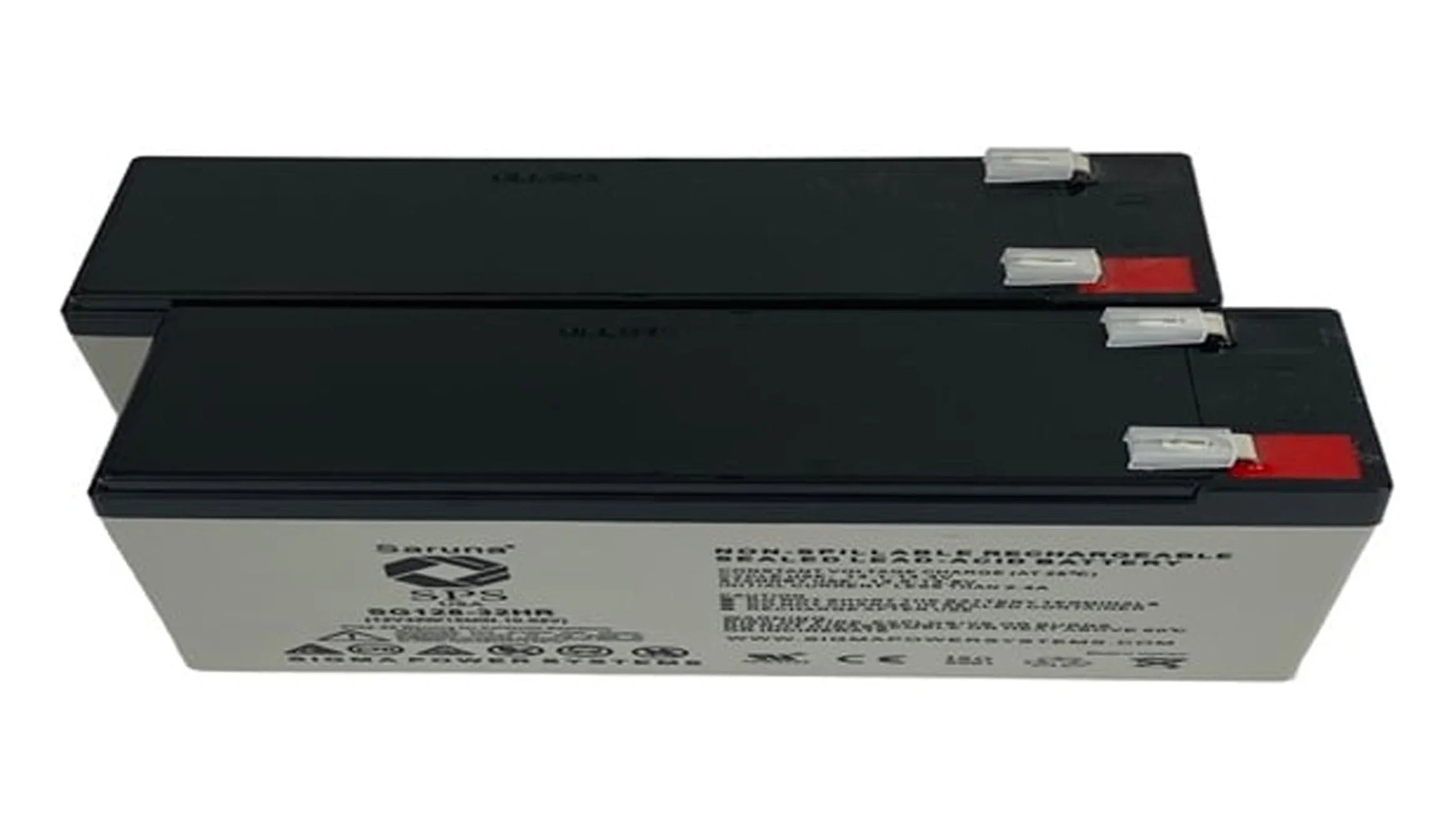 SPS Brand RG128-32HR 12V 7.5Ah High Rate Replacement Battery for PCM PowerCom Ultimate ULT 1500 (2 Pack)