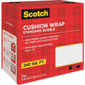 Scotch Perforated Cushion Wrap - 12" Width X 240 Ft Length - Perforated, Load Recyclable, Non-scratching, Easy Tear - Polyethylene, Nylon - Clear