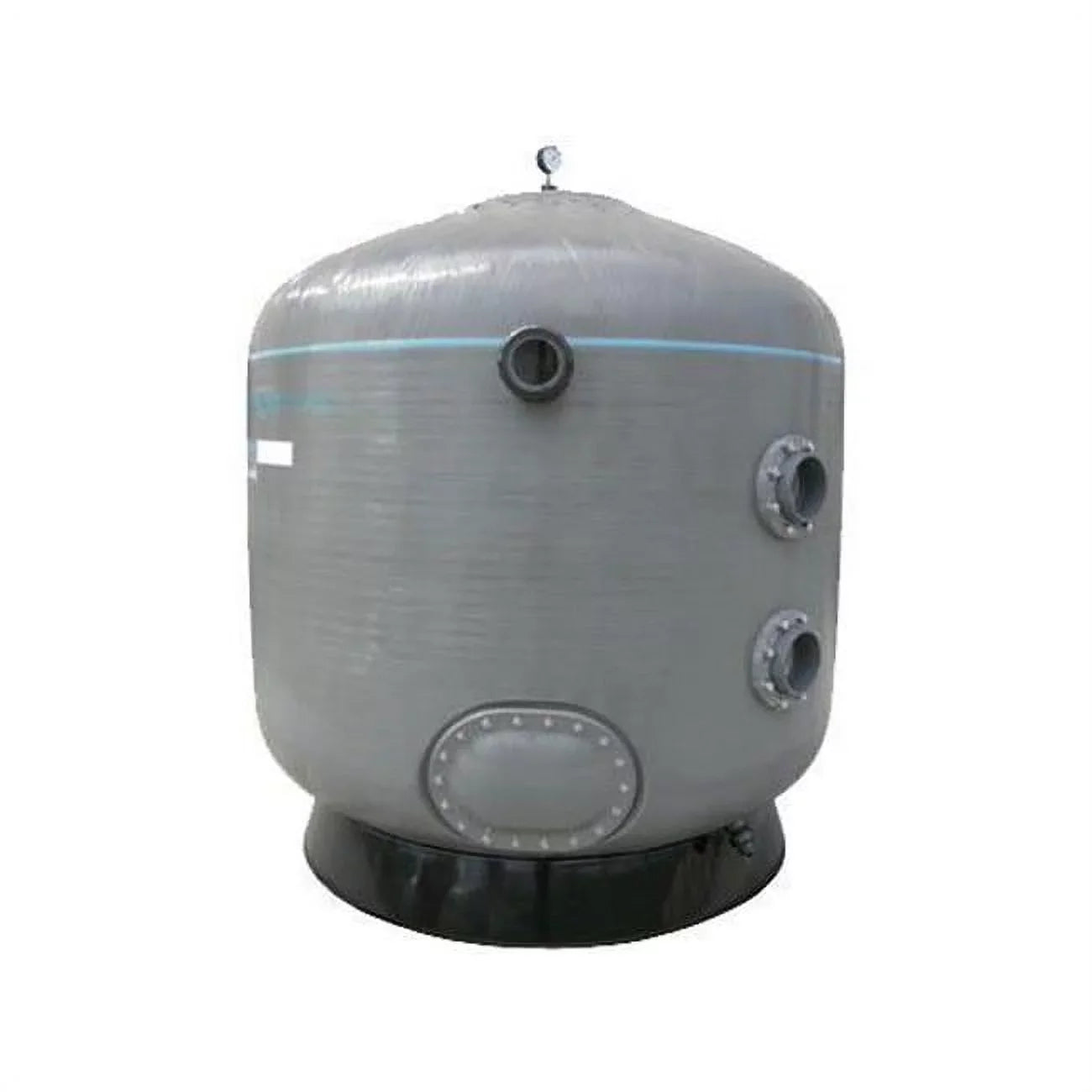 30 in. 58 PSI SMDD750 Micron Commercial Vertical Sand Filter with 2 in. Bulkhead Connections