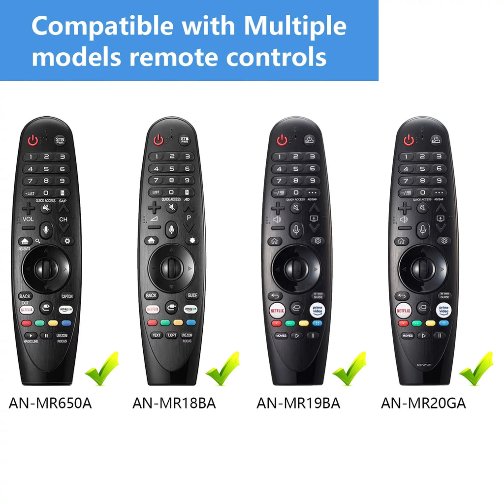 AN-MR20GA New Voice Magic Replacement Remote Control for UHD OLED QNED NanoCell 4K 8K Models Netflix and Prime Video Hot Keys, /Alexa, with Pointer Function