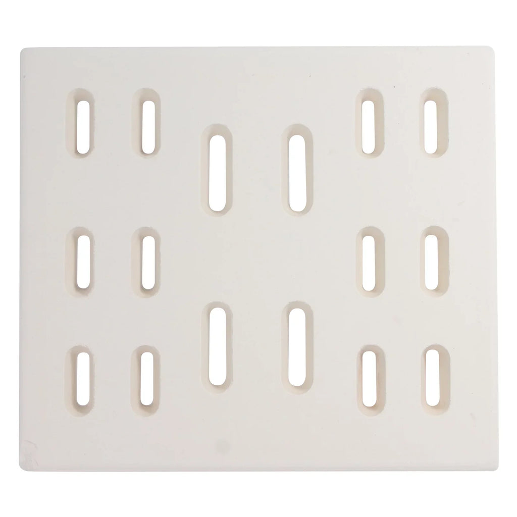 3-Pack BBQ Grill Heat Shield Plate Tent Replacement Parts for Bakers Chefs Regal04CLP - Compatible Barbeque Ceramic Flame Tamer, Guard, Deflector, Flavorizer Bar, Vaporizer Bar, Burner Cover 8"