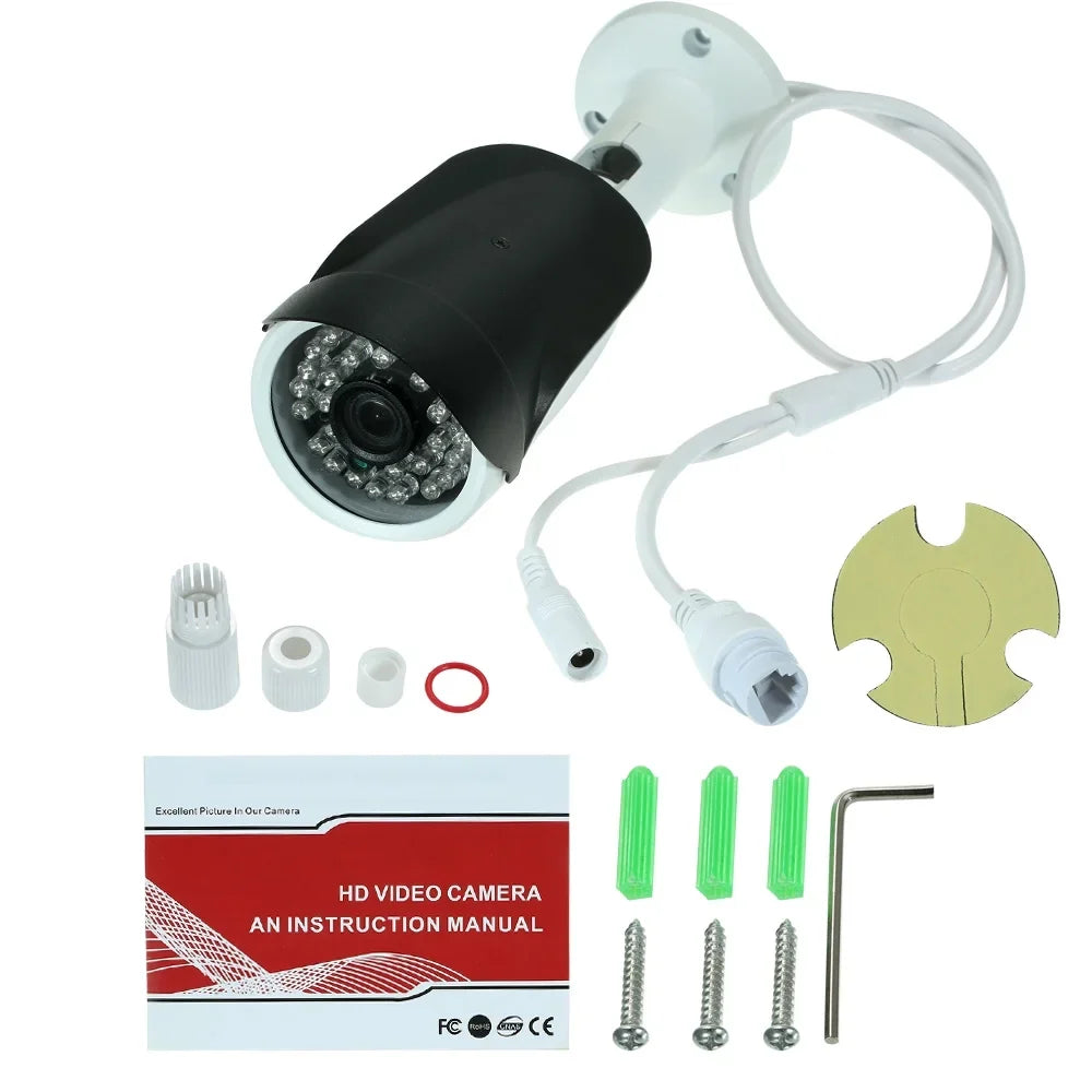 4MP HD POE IP Camera with 1080P/1440P/1520P Resolution, 1/2.7 Cam for High-Quality Imaging