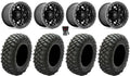 Fuel Unit 15" Wheels Dark 35" Crawler XG Tires Kawasaki Teryx Mule