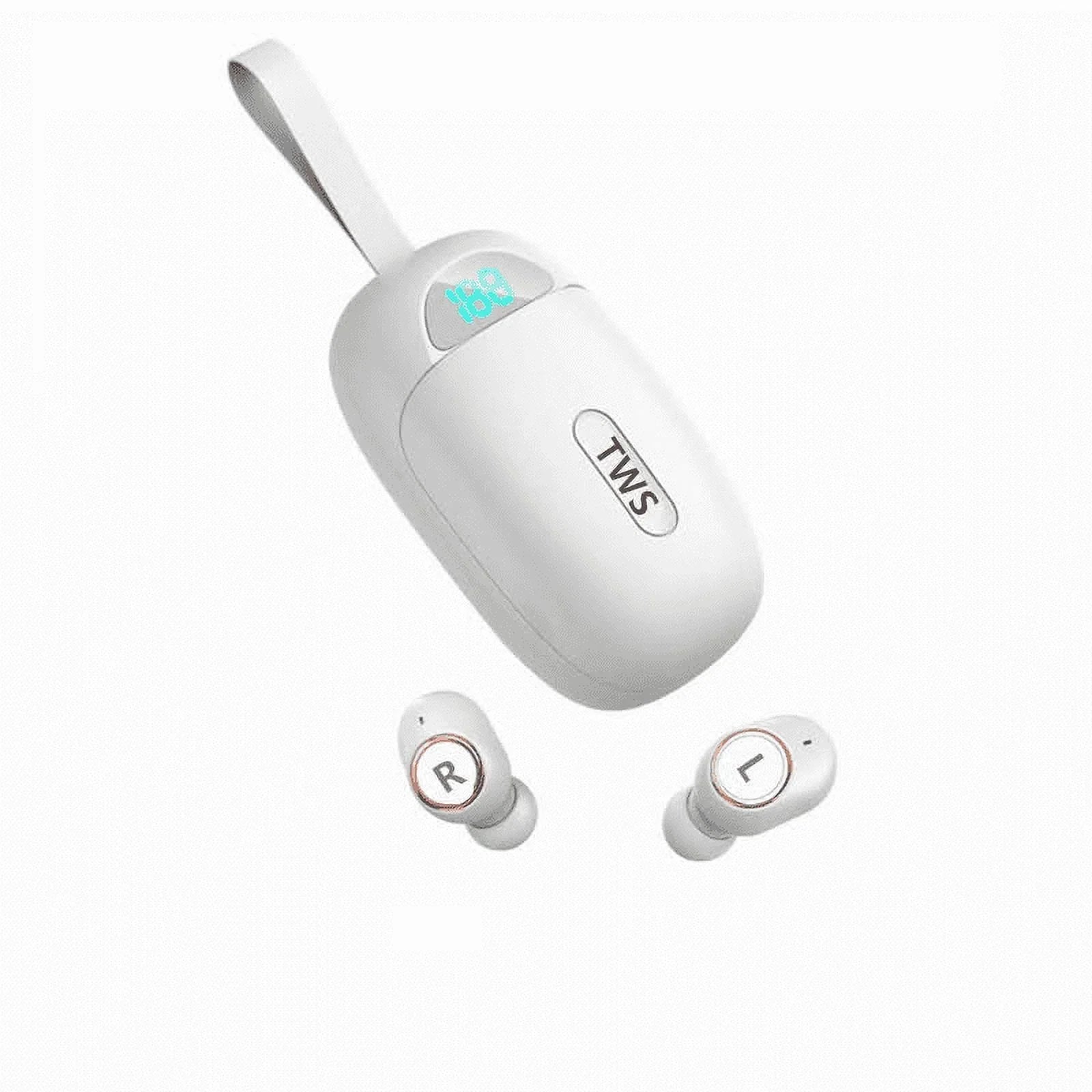 Wireless Earbuds For OnePlus 3T , with Immersive Sound True 5.0 Bluetooth in-Ear Headphones with 2000mAh Charging Case Stereo Calls Touch Control IPX7 Sweatproof Deep Bass