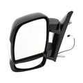 Replacement Driver Manual Side View Mirror w/ Signal Non-Heated Non-Extending Compatible with 2014-2019 Promaster Van