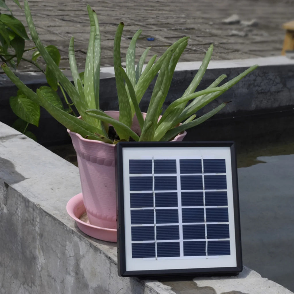 Yabuy OWSOO Aquarium Airpump, 1.5W Solar Pump for Pond Aeration Fountain