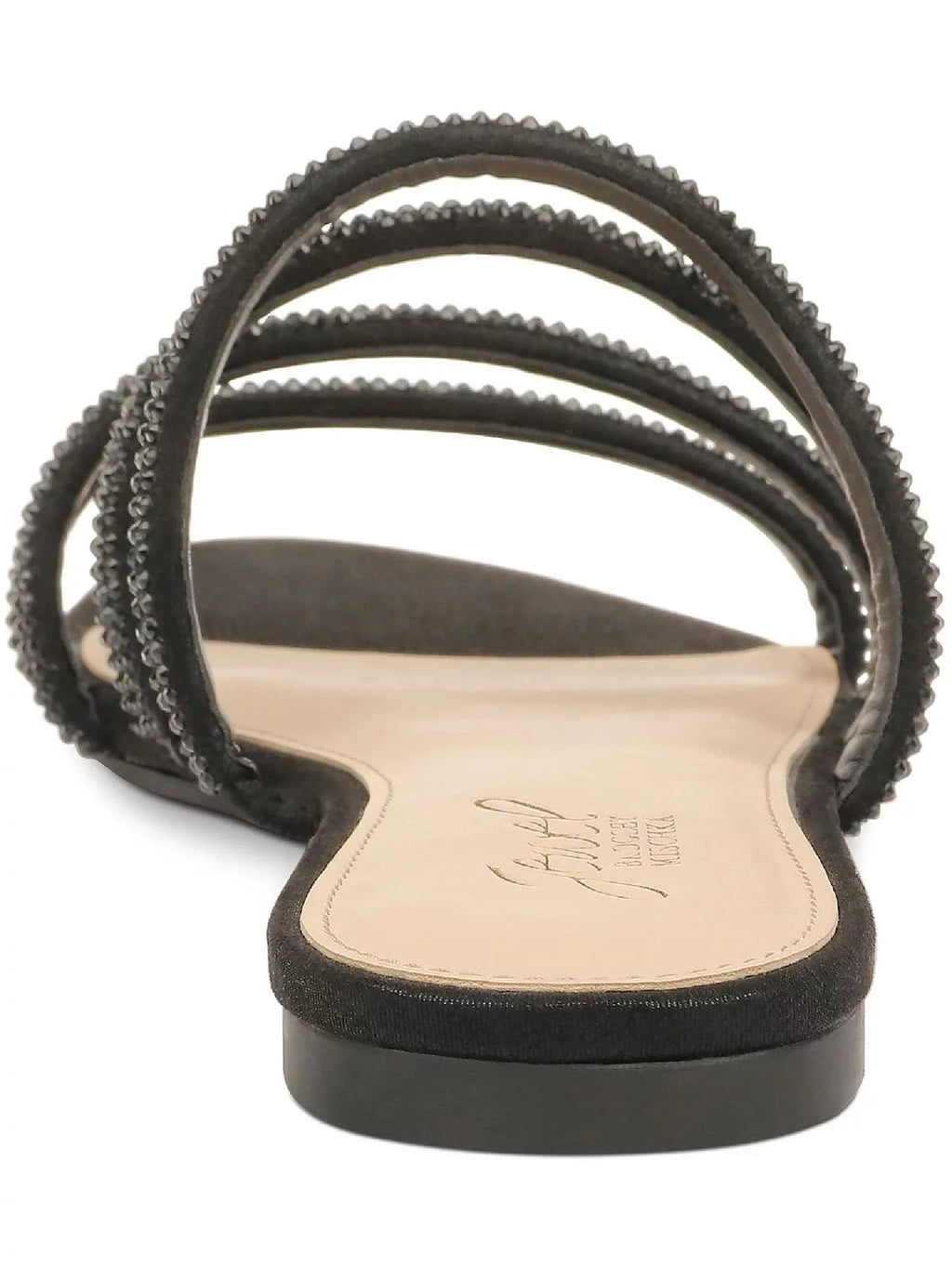 Jewel Badgley Mischka Womens Nigella Dressy Strappy Flat Sandals