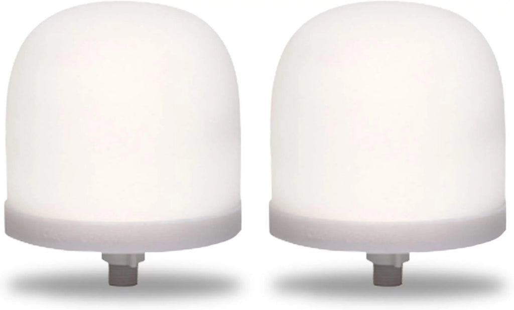 Counter Top Water System Replacement Ceramic Dome Replacement Water Filter 0.5 To 1 Micron (Pack Of 2)