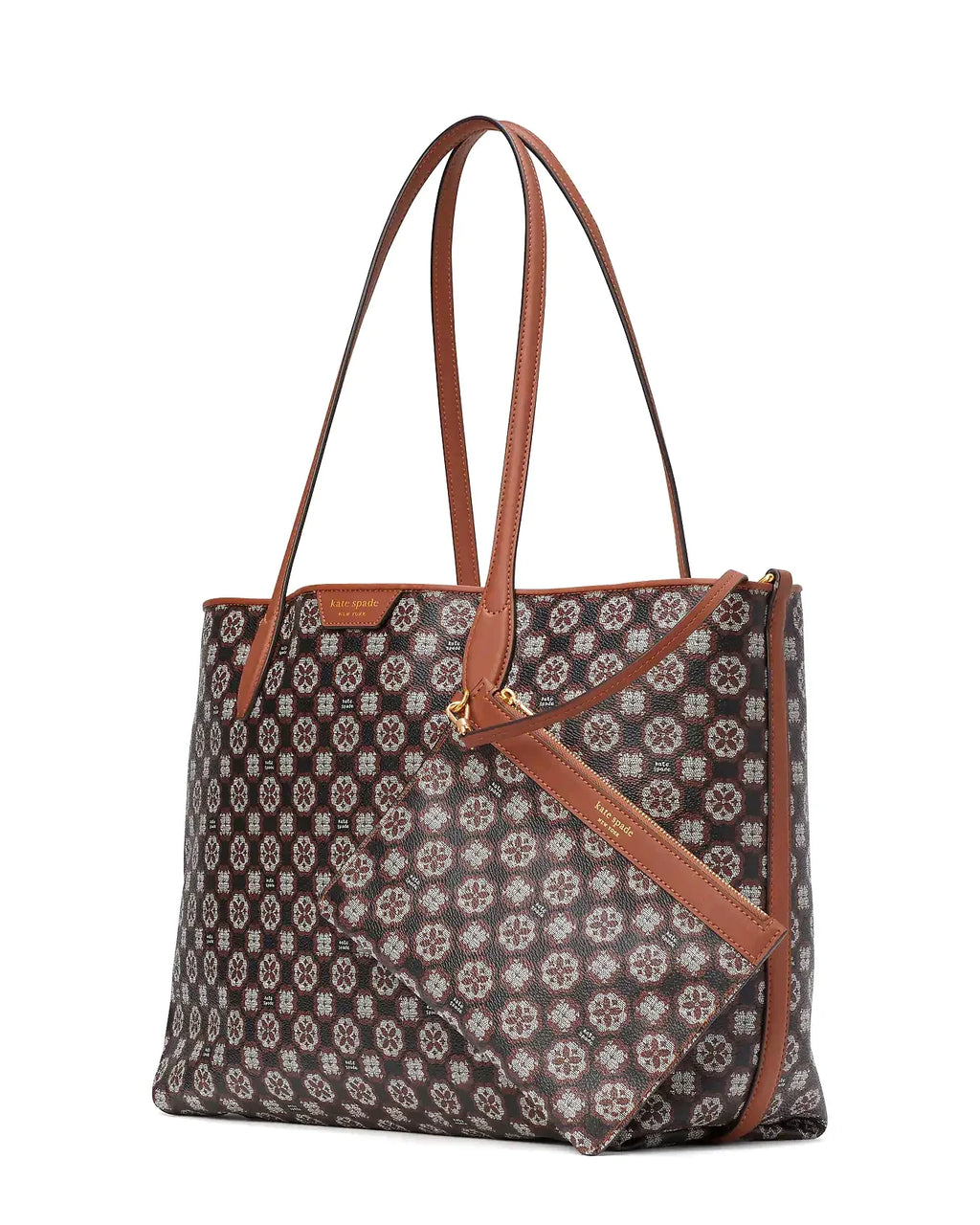 Spade Flower Monogram Sutton Medium Tote