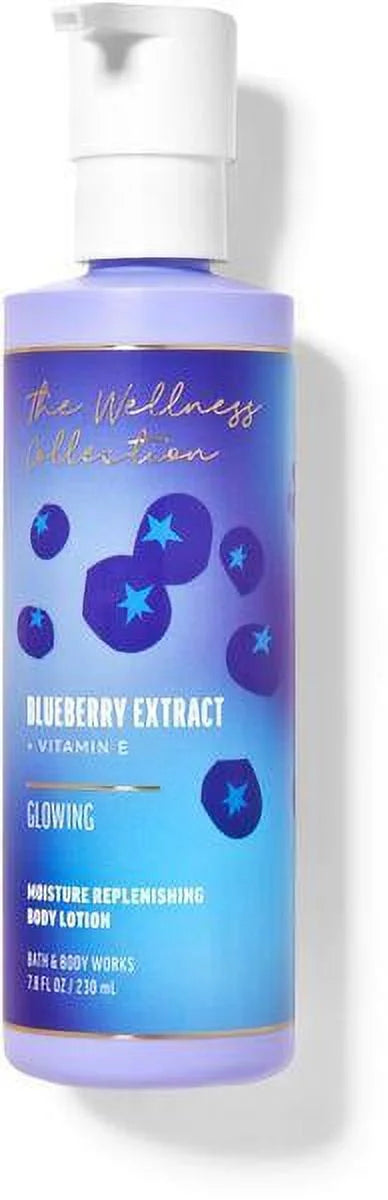 The Wellness Collection Blueberry Extract Glowing Body Lotion-Bath and Bodyworks