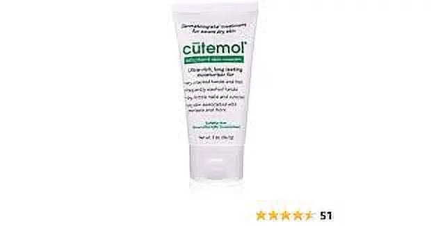 Cutemol Emollient Skin Cream 2 oz (Pack of 3)