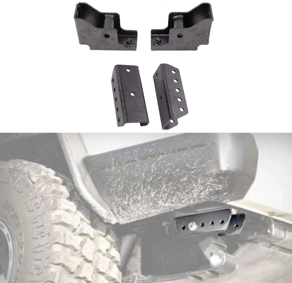 ELITEWILL 1.5" Rear Shackle Relocation Kit Fit for 1984-2001 Jeep Cherokee XJ | 1117